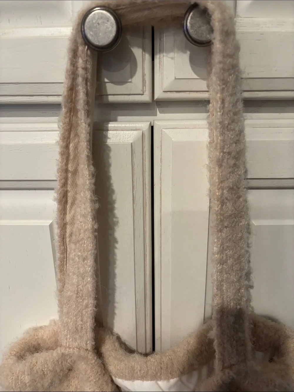 Free People Rainbow Fuzzy Tote Bag